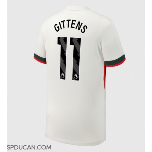 Muški Nogometni Dres Chelsea Jamie Gittens #11 Gostujuci 2025-26 Kratak Rukav